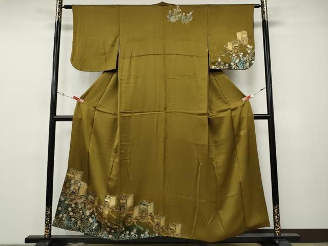 平和屋着物●TOKI志すい キモノモードオリジナルブラ
2000
ンド　訪問着　御所車花文　暈し染め　金銀彩　正絹　逸品　CABG5500ut 30,420円