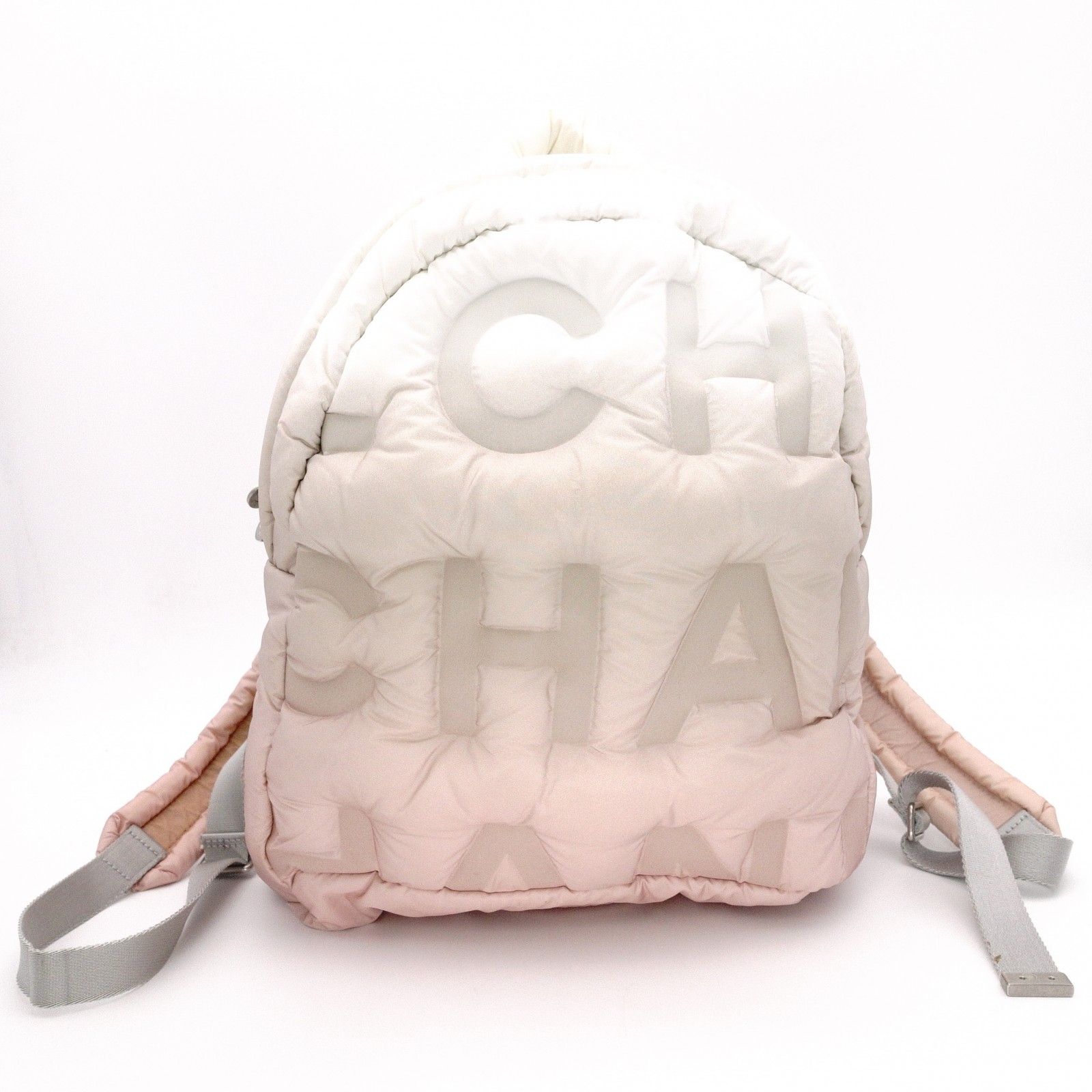 CHANEL シャネル ドゥドーヌ ココネージュ リュック ナイロン ピンク系