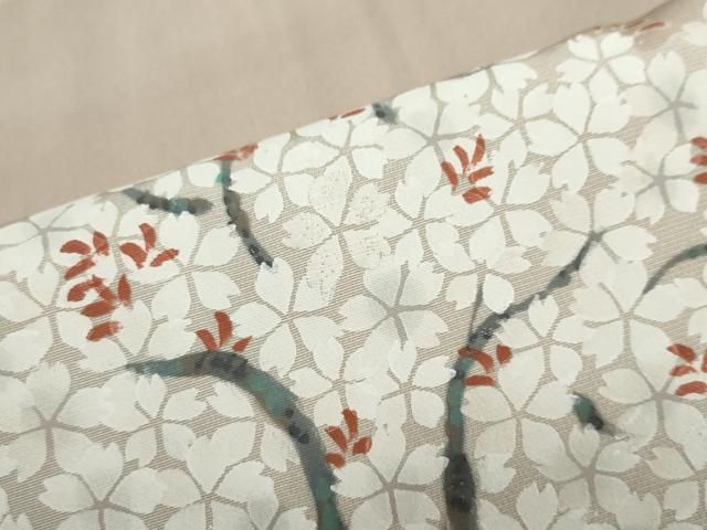 平和屋着物○訪問着 刺繍 枝桜文 正絹 逸品 DABF1540ud - メルカリ