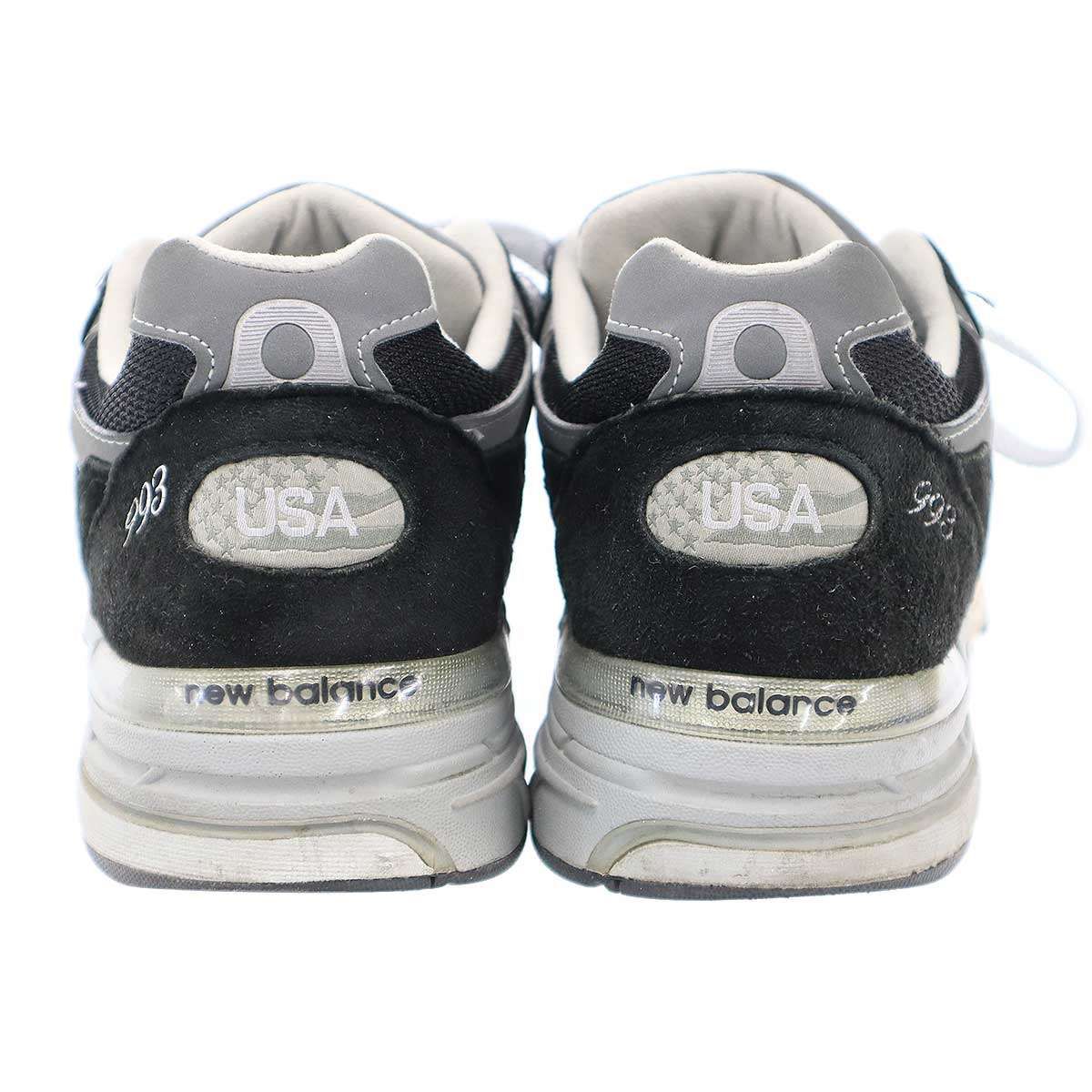 NEW BALANCE ニューバランス スニーカー MR993BK ブラック 27.5cm 
