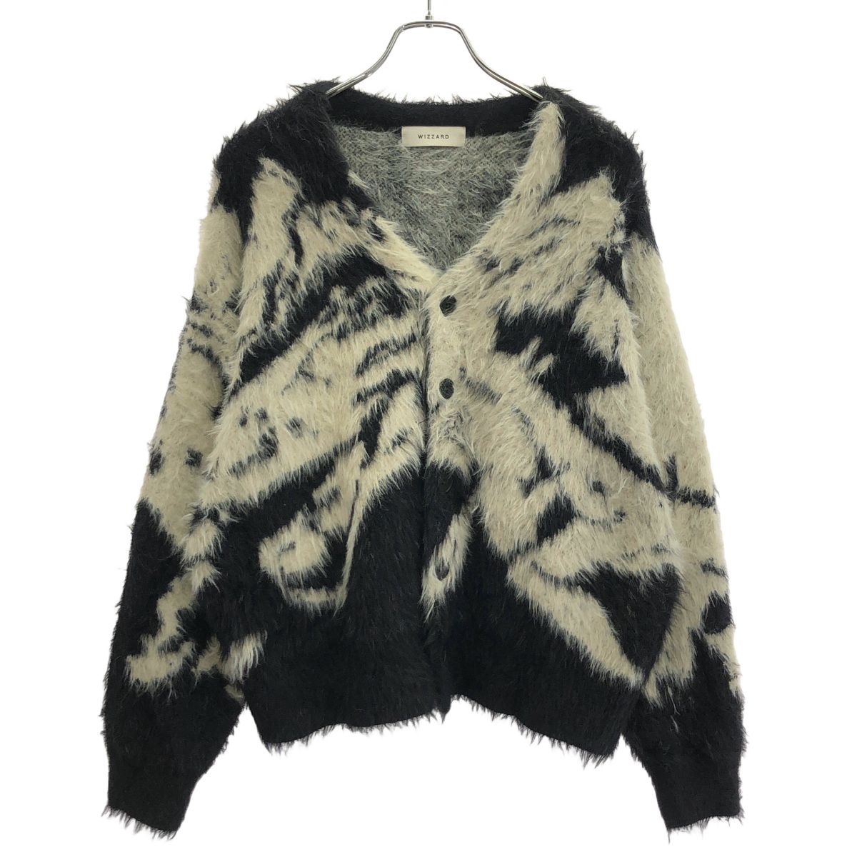 ZARD カーディガン Wizzard ウィザード JACQUARD CARDIGAN SHOKKAKUTEKI SONZAI