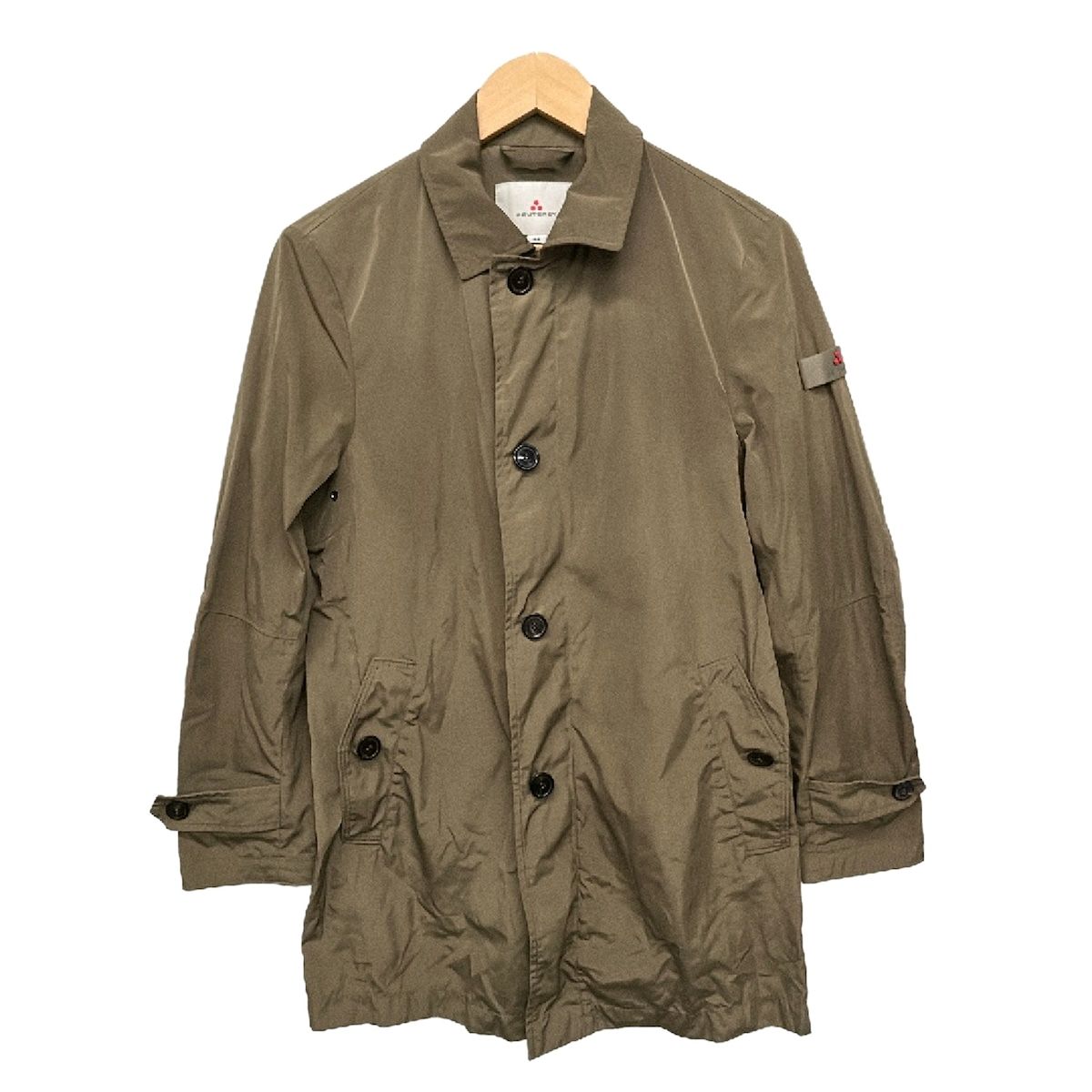 PEUTEREY(ピューテリー) コート サイズ44 L メンズ美品 - カーキ 長袖