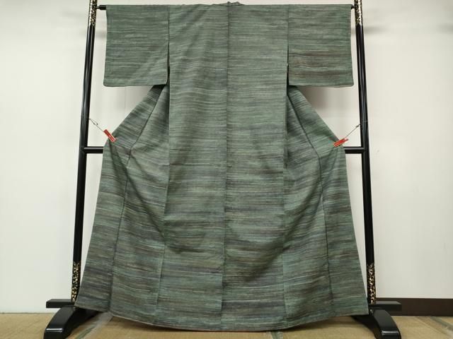 平和屋着物●訪問着　紬地　霞文　正絹　逸品　CABH2682ut 26,325円