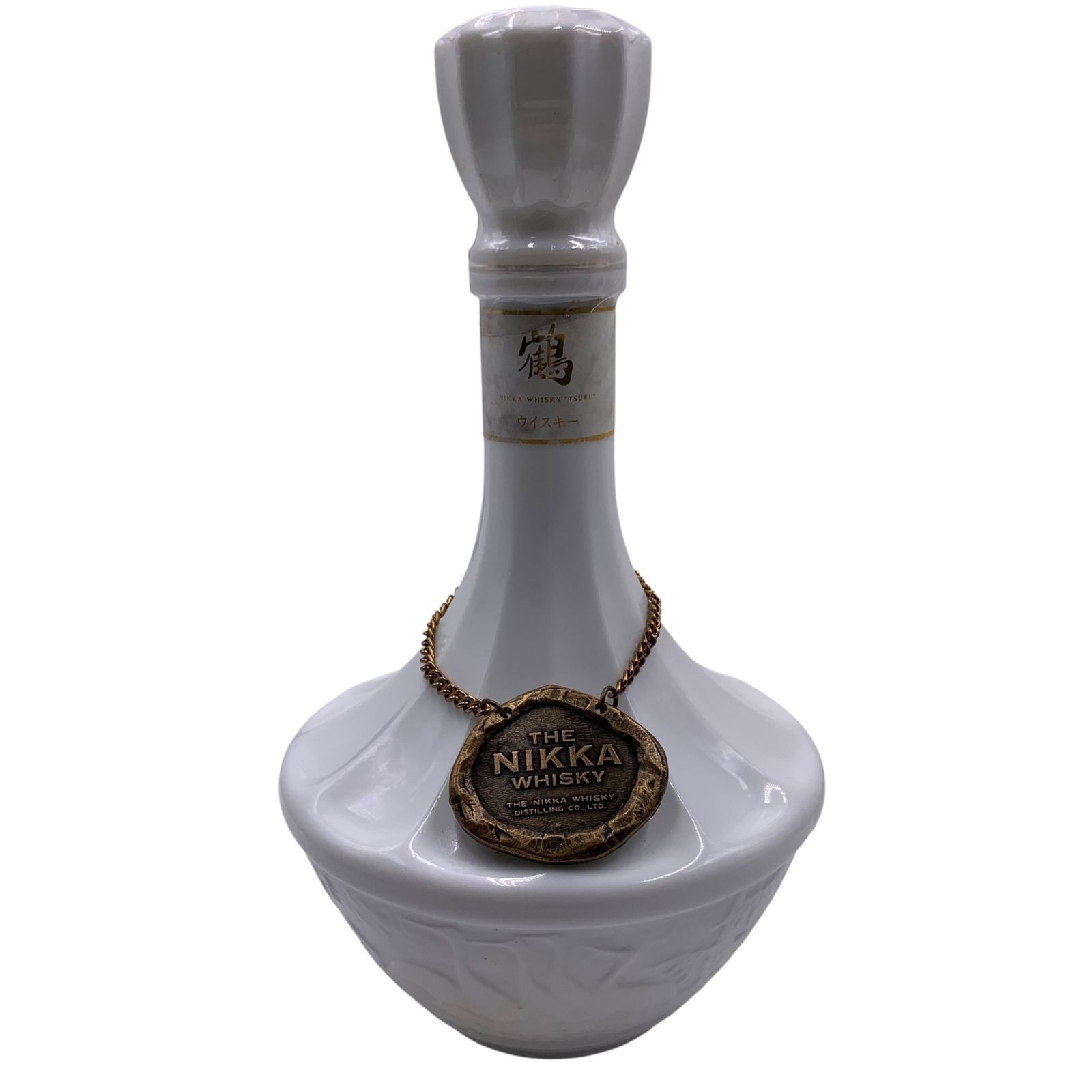 ニッカ 鶴 陶器ボトル 白 特級 700ml 古酒 - メルカリ