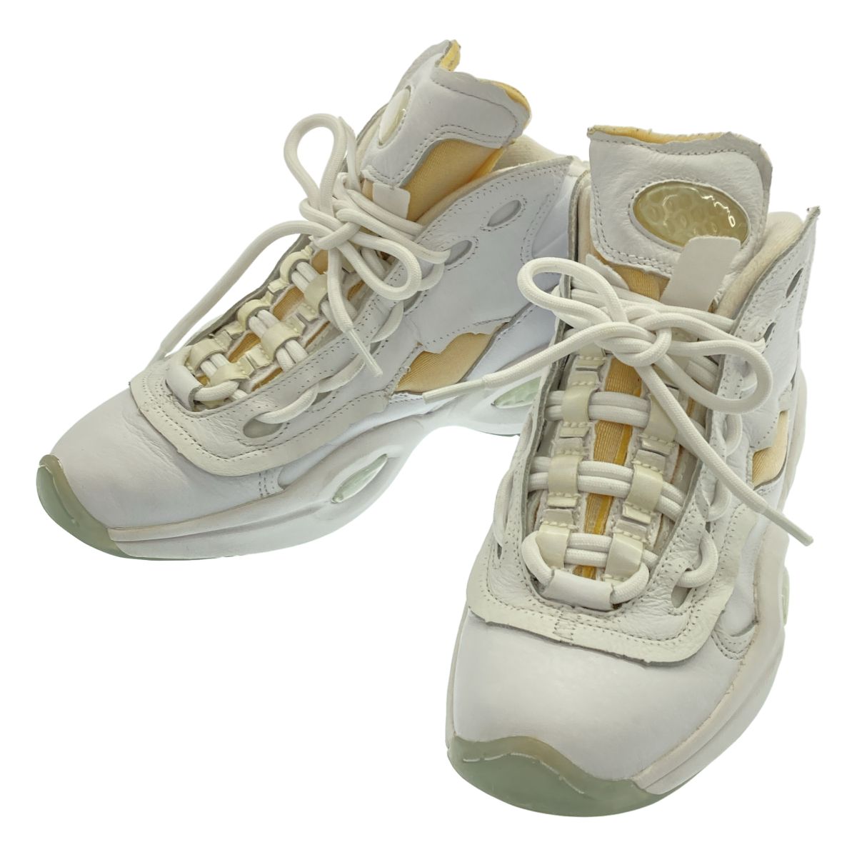 Maison Margiela 22×Reebok メゾンマルジェラ リーボック Question Mid Memory Of スニーカー GW5000 ホワイト 24cm