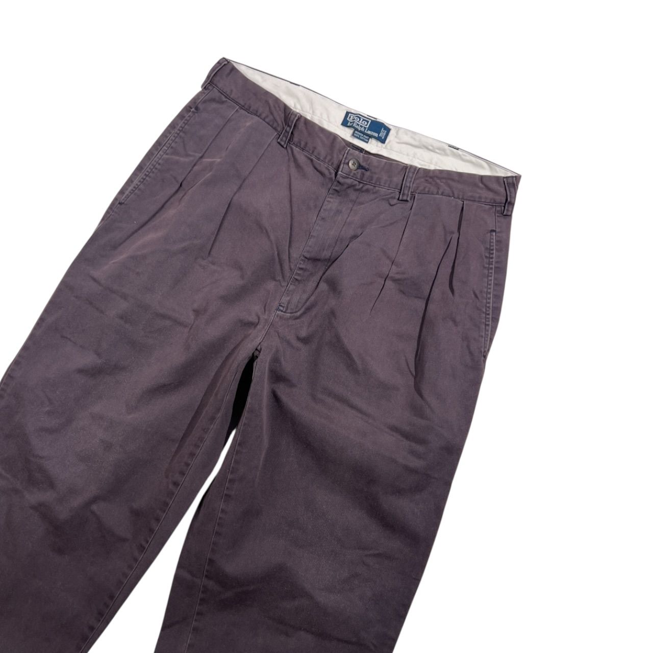 90s Polo by Ralph Lauren ポロラルフローレン ANDREW PANT ツータック