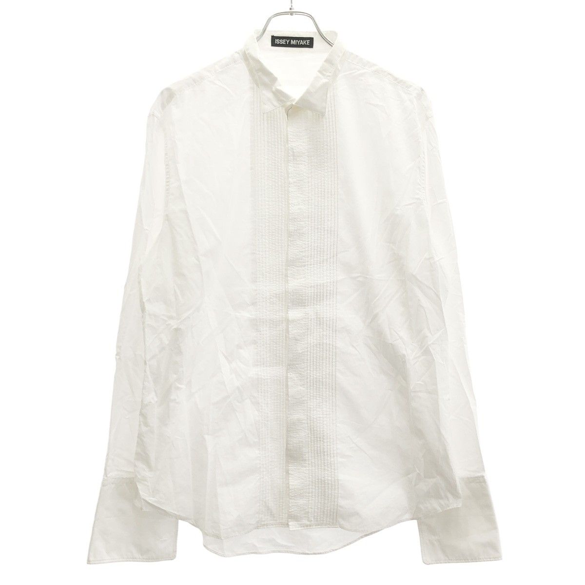 ISSEY MIYAKE イッセイミヤケ 15AW シャツ ME53FJ090 ホワイト 3