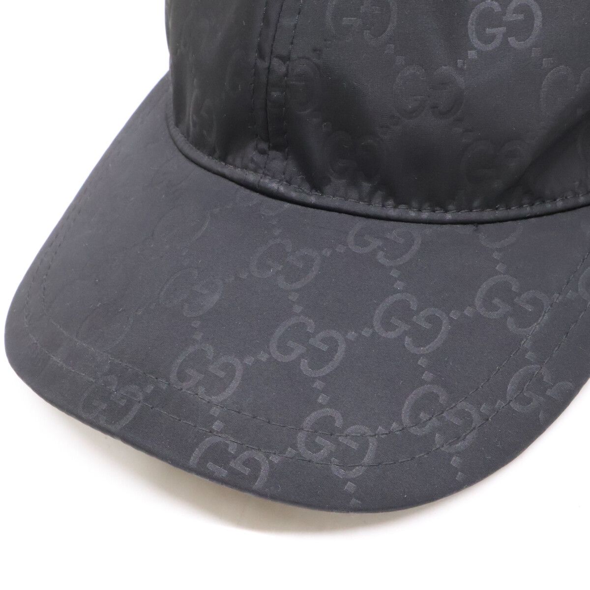 GUCCI グッチ GG ナイロン/メッシュ ベースボールキャップ M 58cm