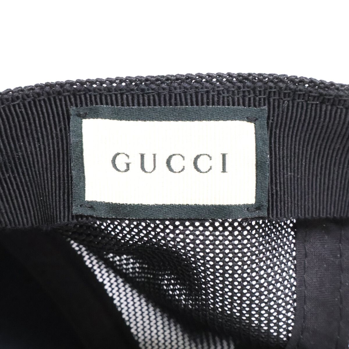 GUCCI グッチ GG ナイロン/メッシュ ベースボールキャップ M 58cm