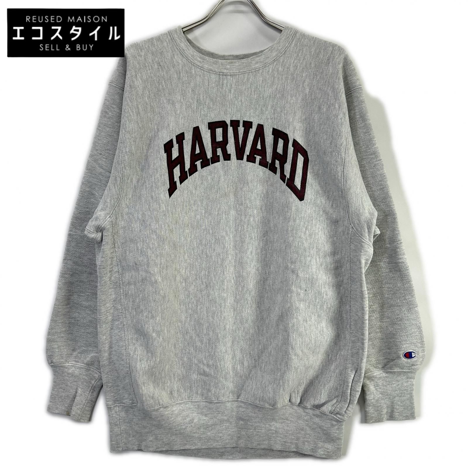 Champion　チャンピオン　グレー 80~90's ハーバード リバーススウェット　XXL