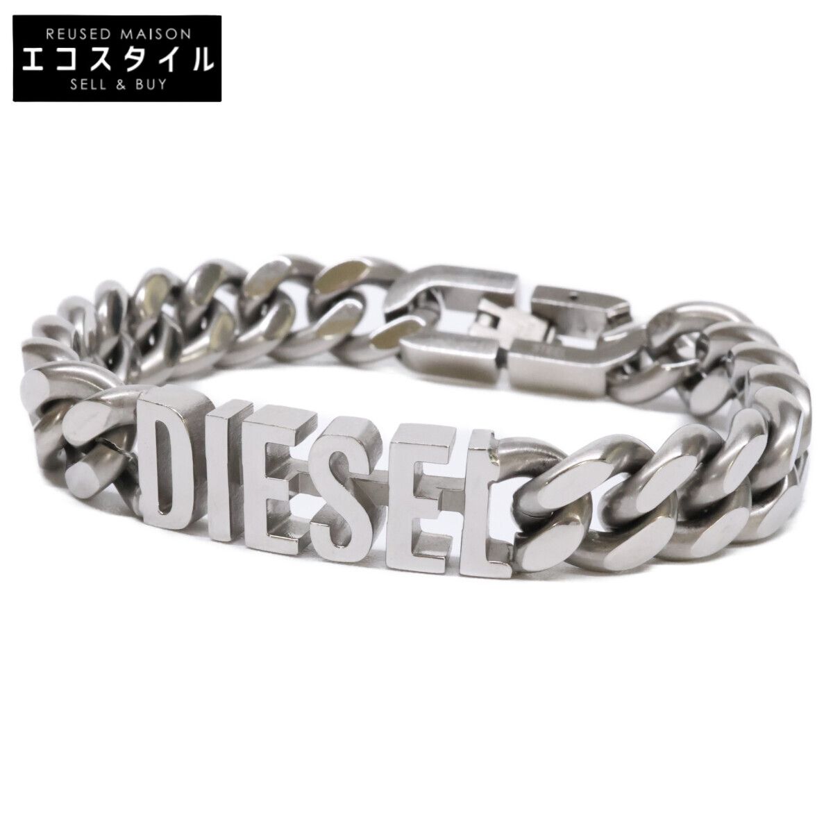 DIESEL　ディーゼル　DX1389040 ロゴ 喜平チェーン