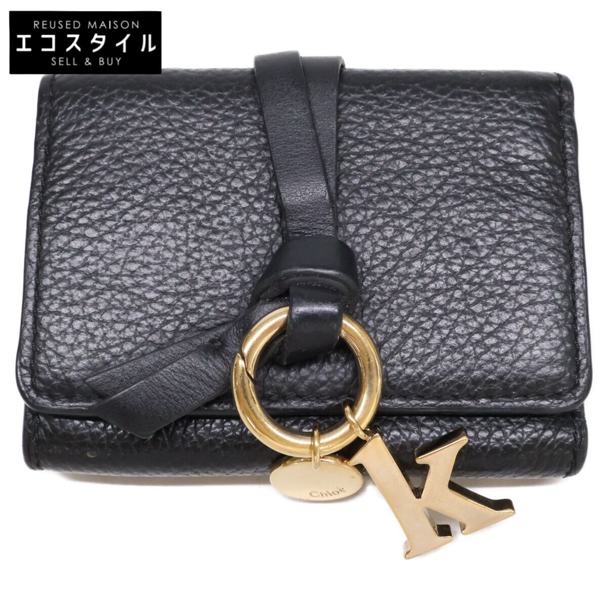 CHLOE　クロエ　CHC21WP719F57001 ALPHABET MINI TRI FOLD アルファベット ミニ トリフォールド 3つ折り財布