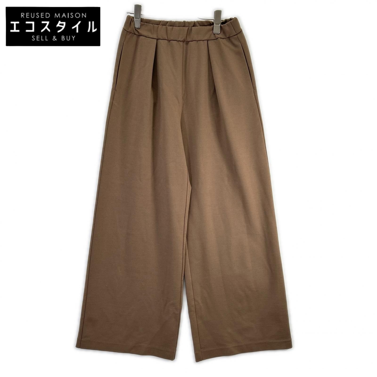 MUSE　ミューズ　25AW PRIMEWOOL PONTE ワイドパンツ　36 12,456円