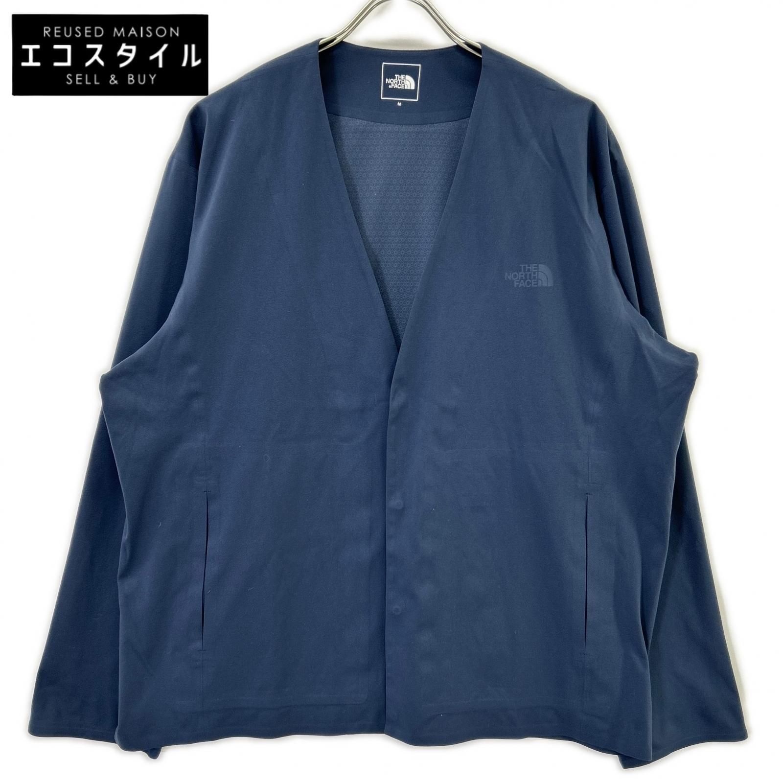 THE NORTH FACE　ノースフェイス　25年製 NT12560 ネイビー テックラウンジ カーディガン　M