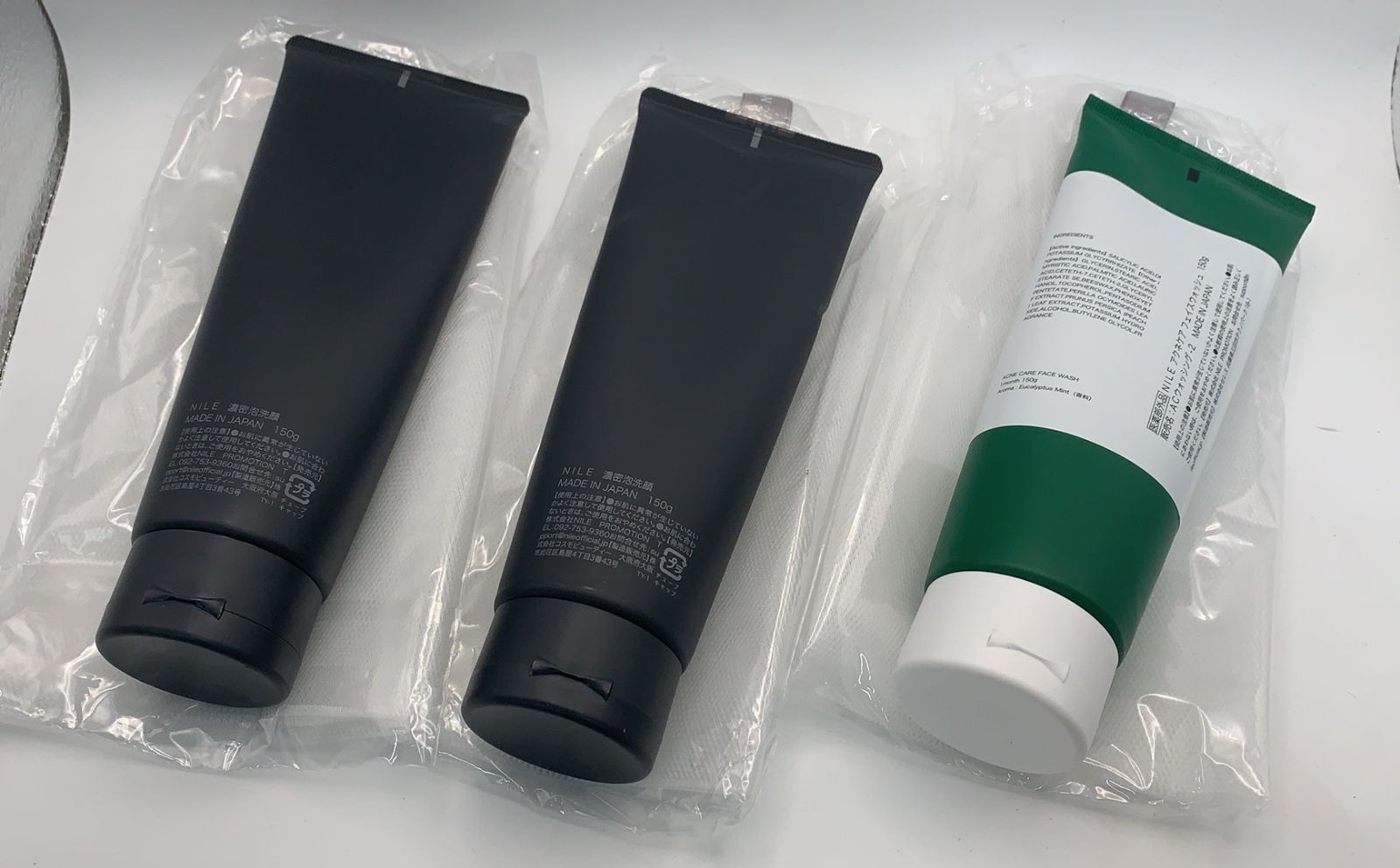 3本セット NILE 濃密泡洗顔 ニキビ 毛穴 医薬部外品クリーム洗顔