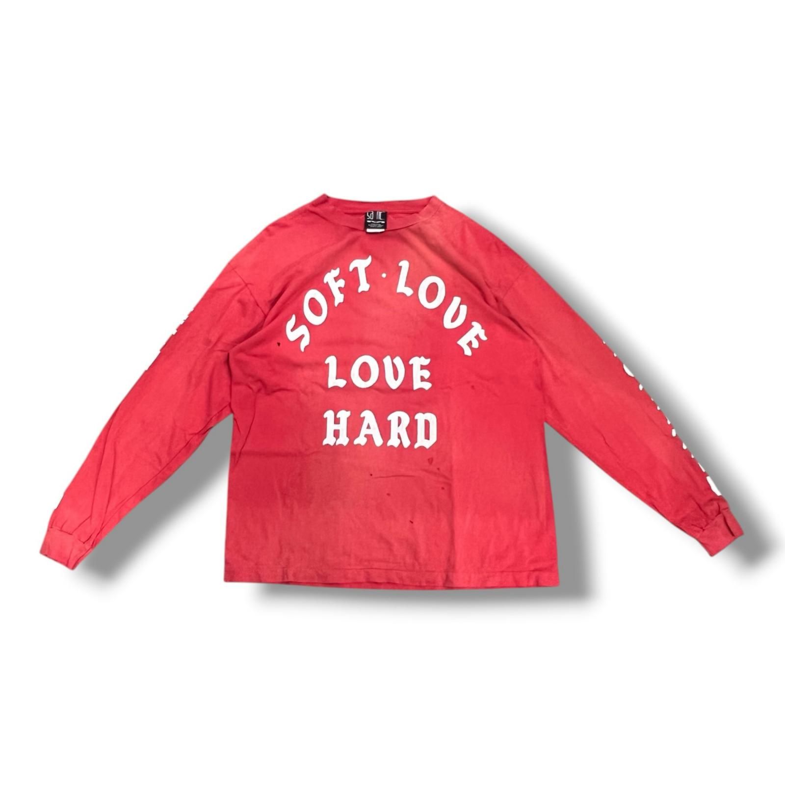 トップス SAINT MICHAEL 24SS LS TEE SOFT LOVE 参考上代30800円 SAINT MICHAEL 24SS LS TEE SOFT LOVE ソフトラブ