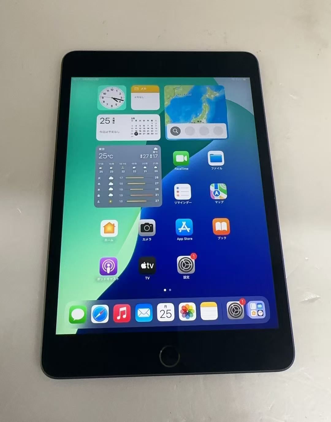 iPad mini（第5世代）64GB Cellular スペースグレイ / SIMフリー ++924180