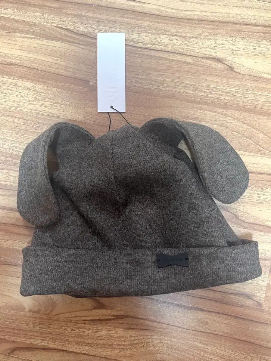 チェメ씨 ビーニー BUDDY BEANIE ブラウン
