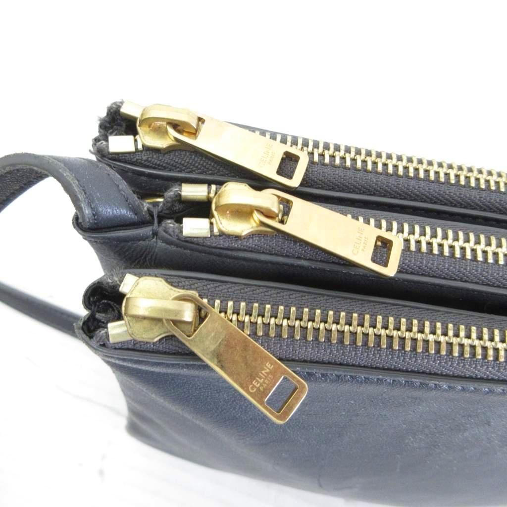 セリーヌ CELINE フィービー期 トリオ スモール ショルダーバッグ