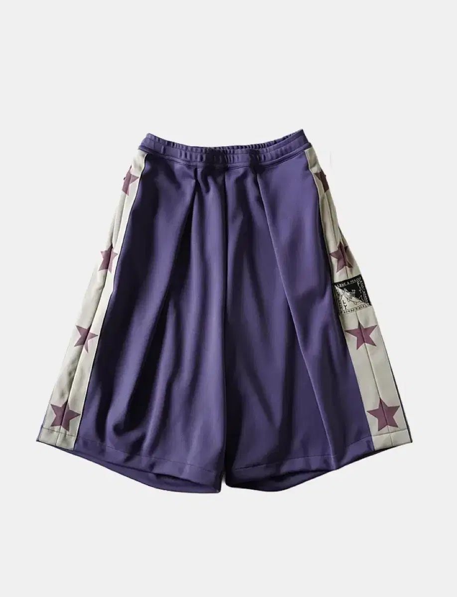 KAPITAL キャピタル スムースジャージ トラック ショーツ PURPLE パープル