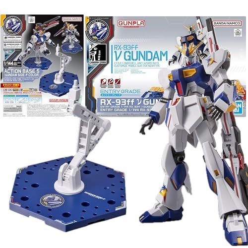 2種セット 【ENTRY GRADE】 1/144 RX-93ff ν ＆ SIDE-F限定 アクションベース5 [SIDE-Fカラー] 機動戦士 逆襲のシャア 福岡限定 プラモデルe 7d3f0d95