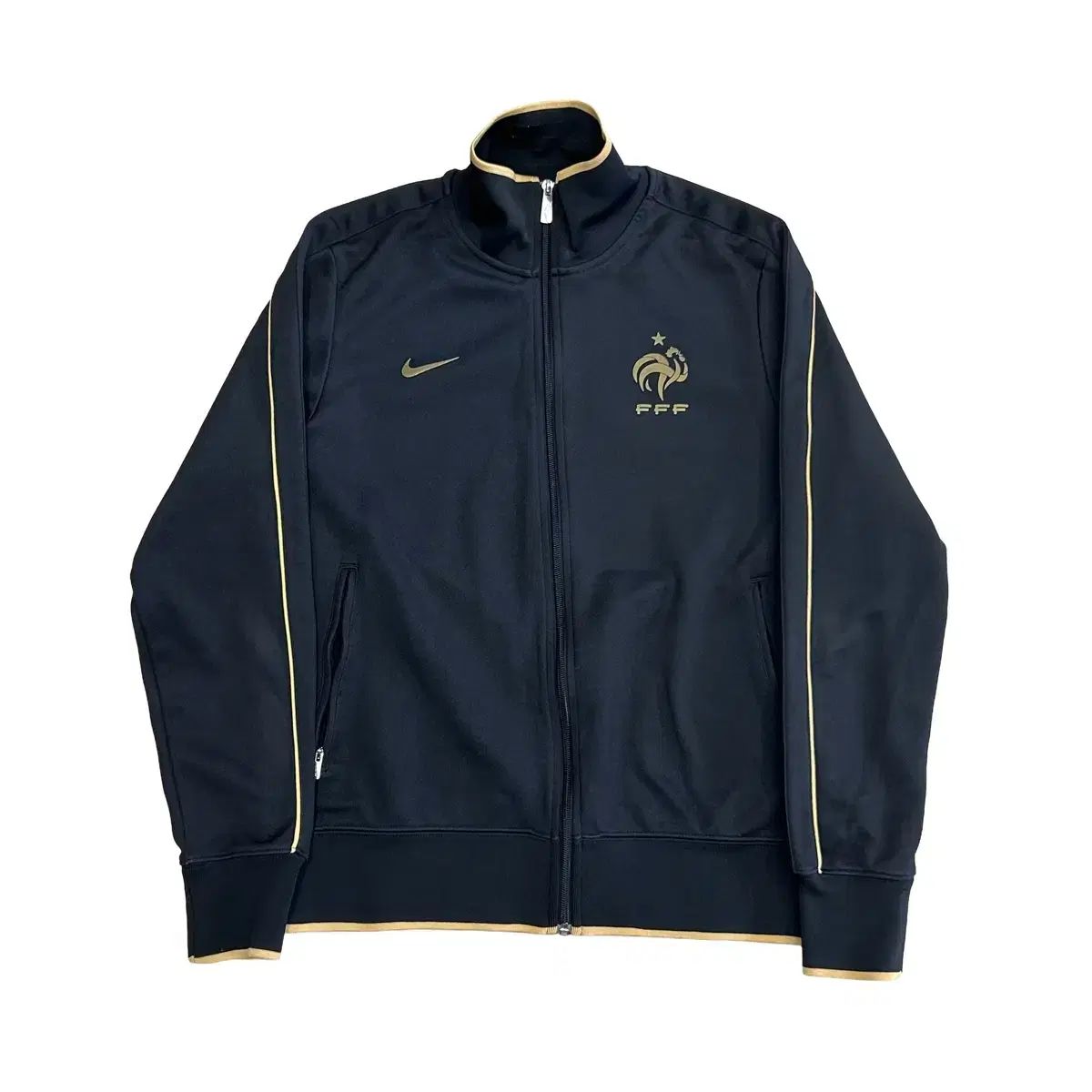 XL NIKE フランス GOLD LINE ブラック トラックジャージ