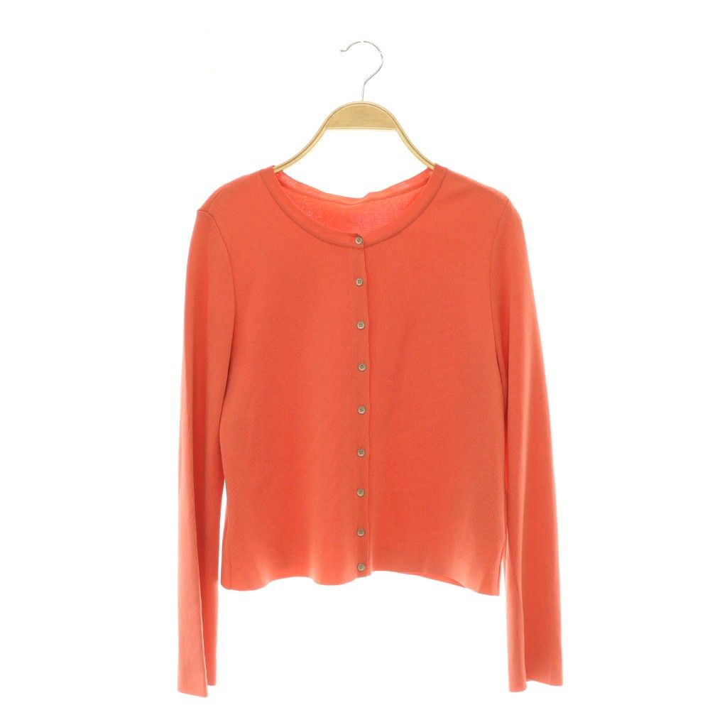 フォクシー ブティック FOXEY BOUTIQUE 39955 エブリデイカーディガン 40 オレンジ /ES ■OS