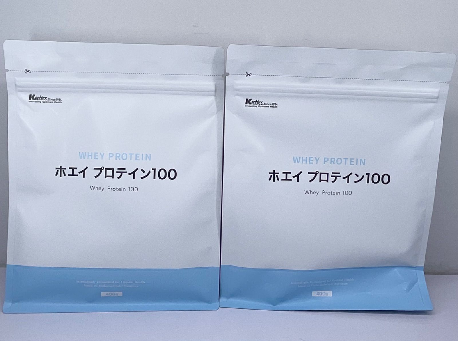 ケンビックス ホエイプロテイン100 400g 2袋セット - メルカリ