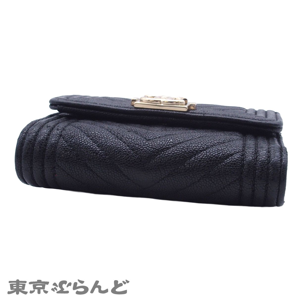 シャネル CHANEL スモール フラップ ウォレット ボーイシャネル 29番台