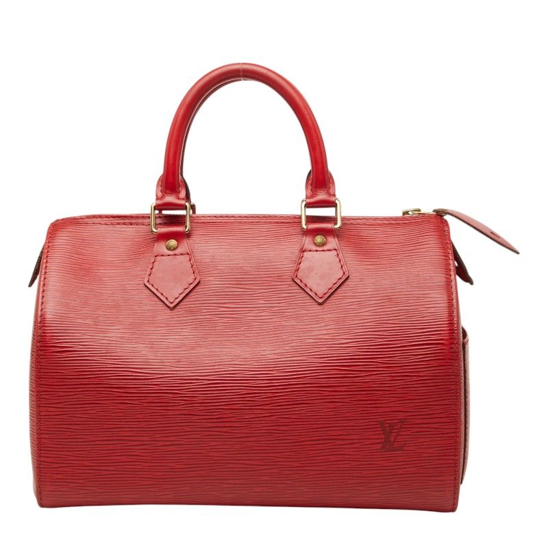 ルイ ヴィトン エピ スピーディ25 ハンドバッグ ミニボストンバッグ M43017 カスティリアンレッド レザー レディース LOUIS VUITTON【1-0270010】