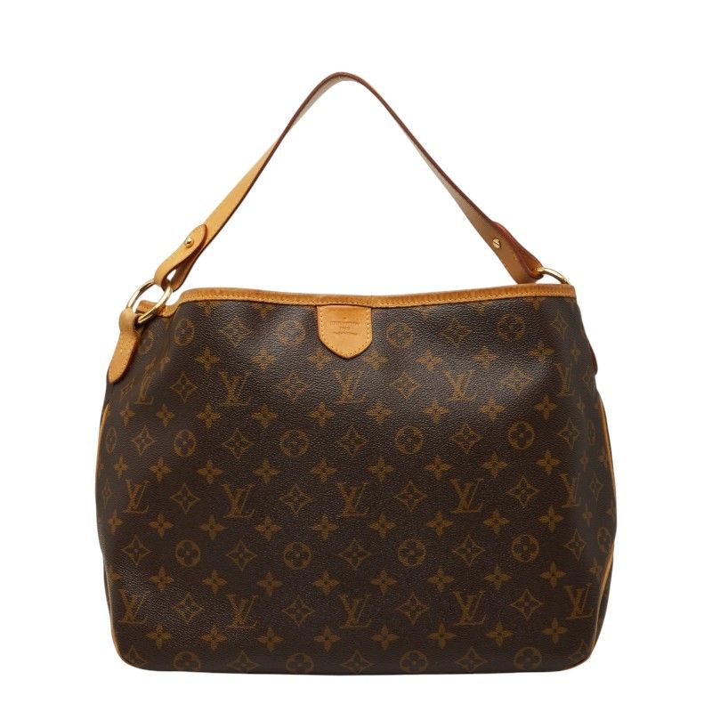 ルイ ヴィトン モノグラム ディライトフルPM ワンショルダーバッグ M40352 ブラウン PVC レザー レディース LOUIS VUITTON【1-0270029】