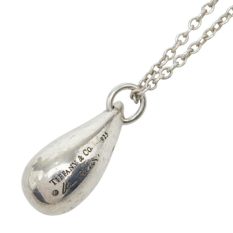 ティファニー エルサ ペレッティ ティアドロップ ネックレス SV925 シルバー レディース TIFFANY&Co.【1-0272340】