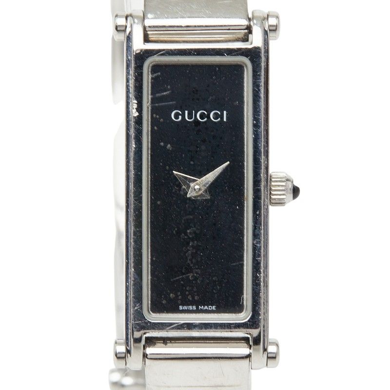 グッチ バングルウォッチ 腕時計 1500L ステンレススチール レディース GUCCI【1-0272356】