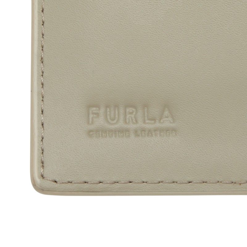 フルラ ソフィア グレイニー 長財布 グレー ホワイト レザー