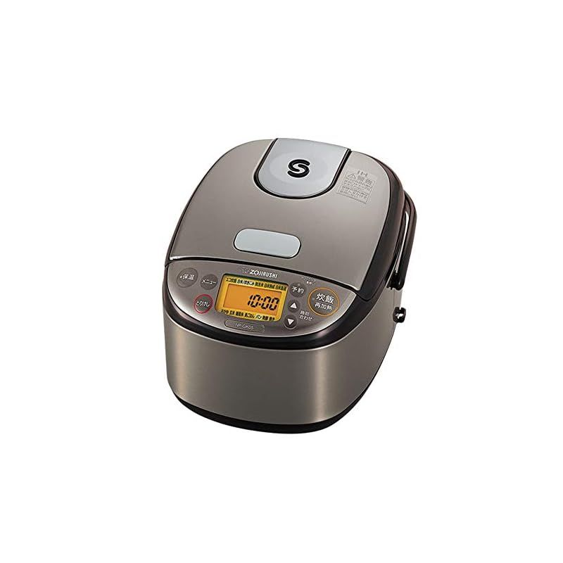 象印マホービン 炊飯器 3合 ステンレスブラウン NP-GK05-XT