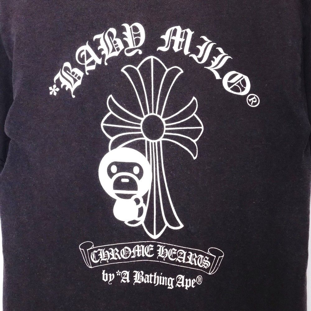 CHROME HEARTS × A BATHING APE コラボTシャツ Sサイズ ブラック