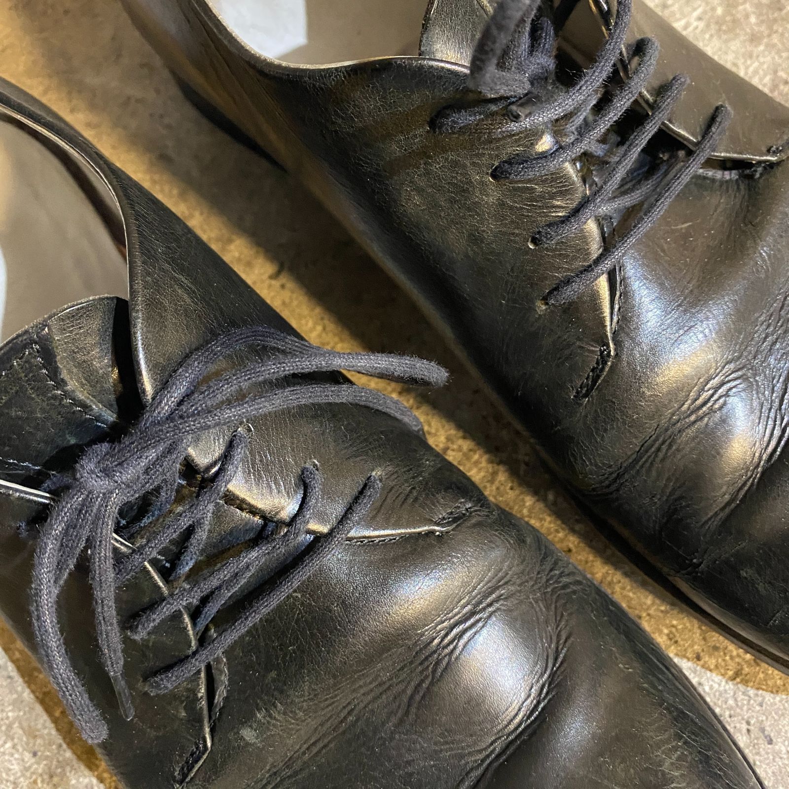 ma+ 初期 ONE PIECE DERBIE SHOES Maurizio Amadei 42 エムエークロス