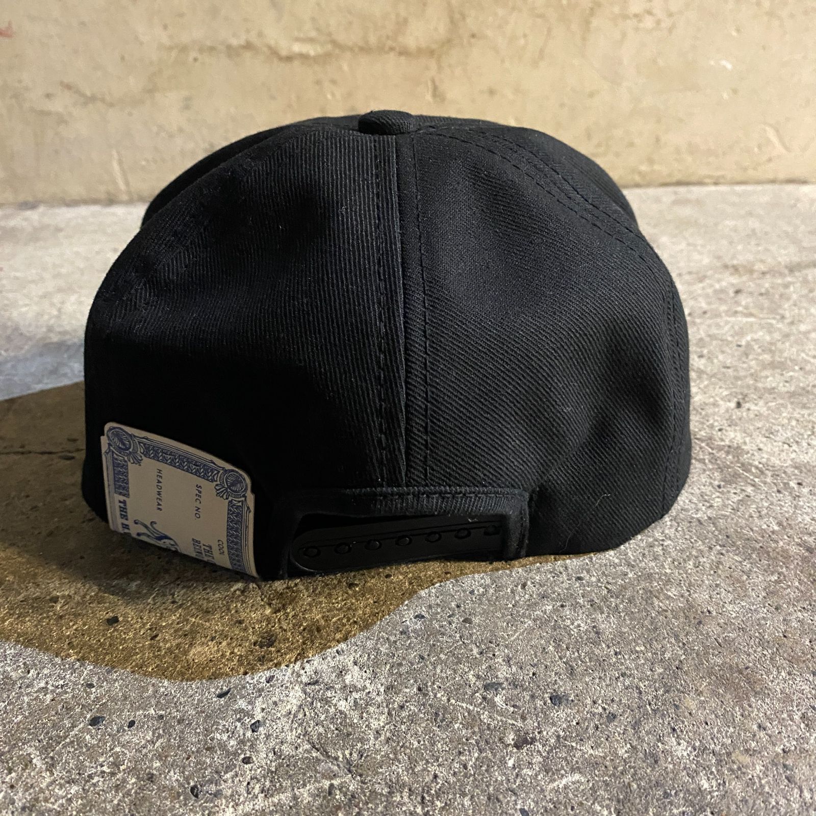 THE H.W.DOG & CO. トラッカーキャップ ブラック size38 ザ エイチ
