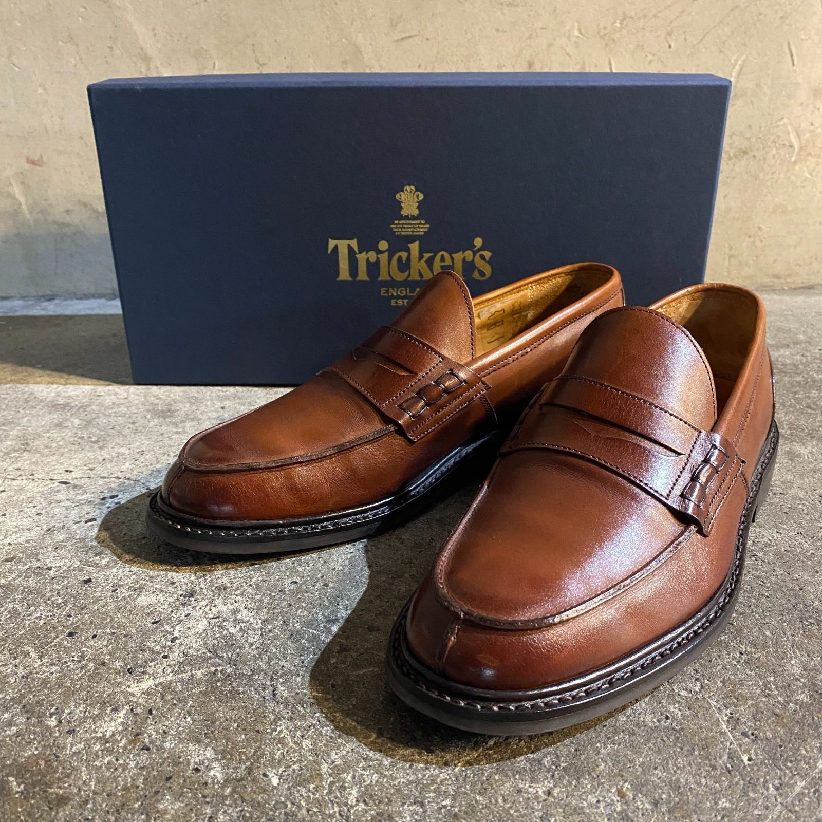 Tricker's James 3227 コインローファー size6 トリッカーズ