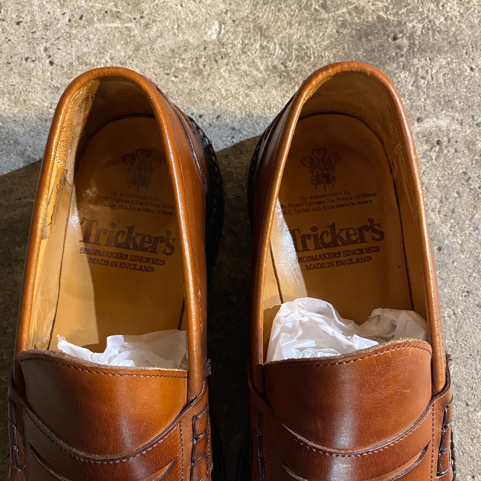 Tricker's James 3227 コインローファー size6 トリッカーズ