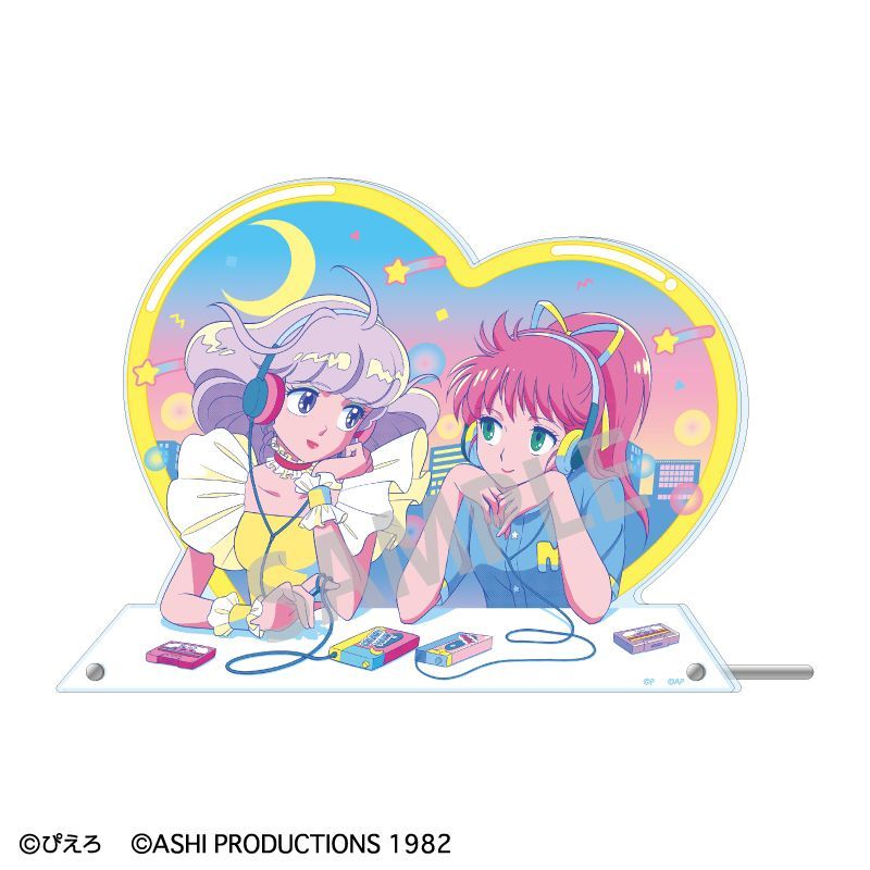 クリィミーマミハートパネル 魔法の天使クリィミーマミ×魔法のプリンセスミンキーモモ』ハート型