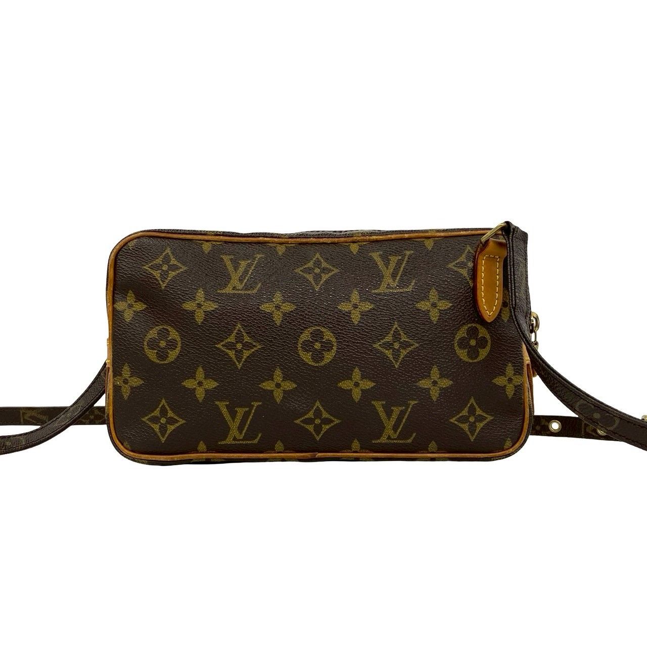 極 美品 LOUIS VUITTON ルイヴィトン ポシェット マルリー バンド 