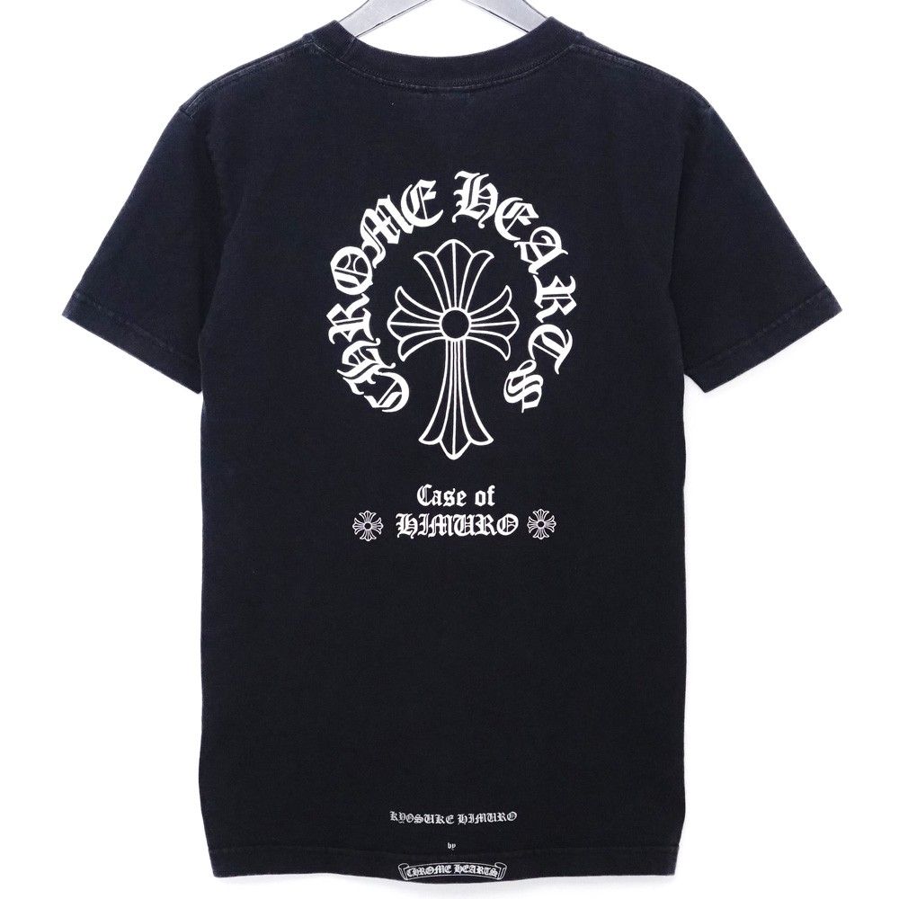クロムハーツ　氷室京介　Case of HIMURO CHROME HEARTS 15周年記念 Case of HIMURO Tシャツ Sサイズ ブラック