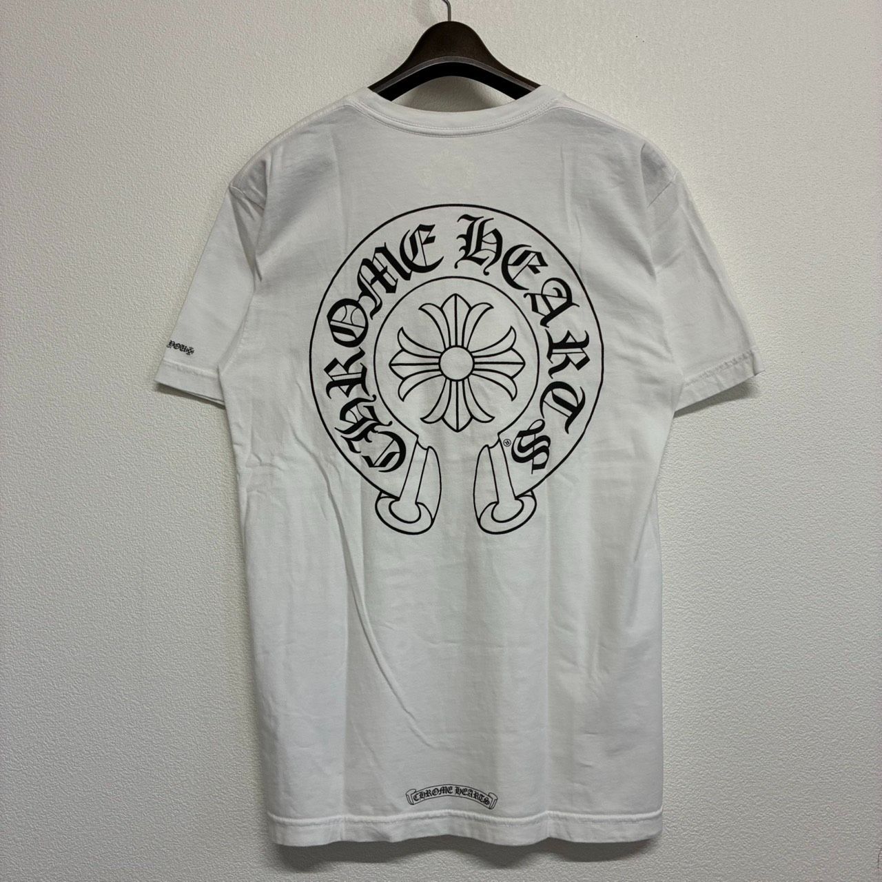 CHROME HEARTS Horse Shoe クロムハーツ ホースシュー FUCK YOU 白 ホワイト 半袖 Tシャツ トップス メンズ レディース Mサイズ 極美品 2582