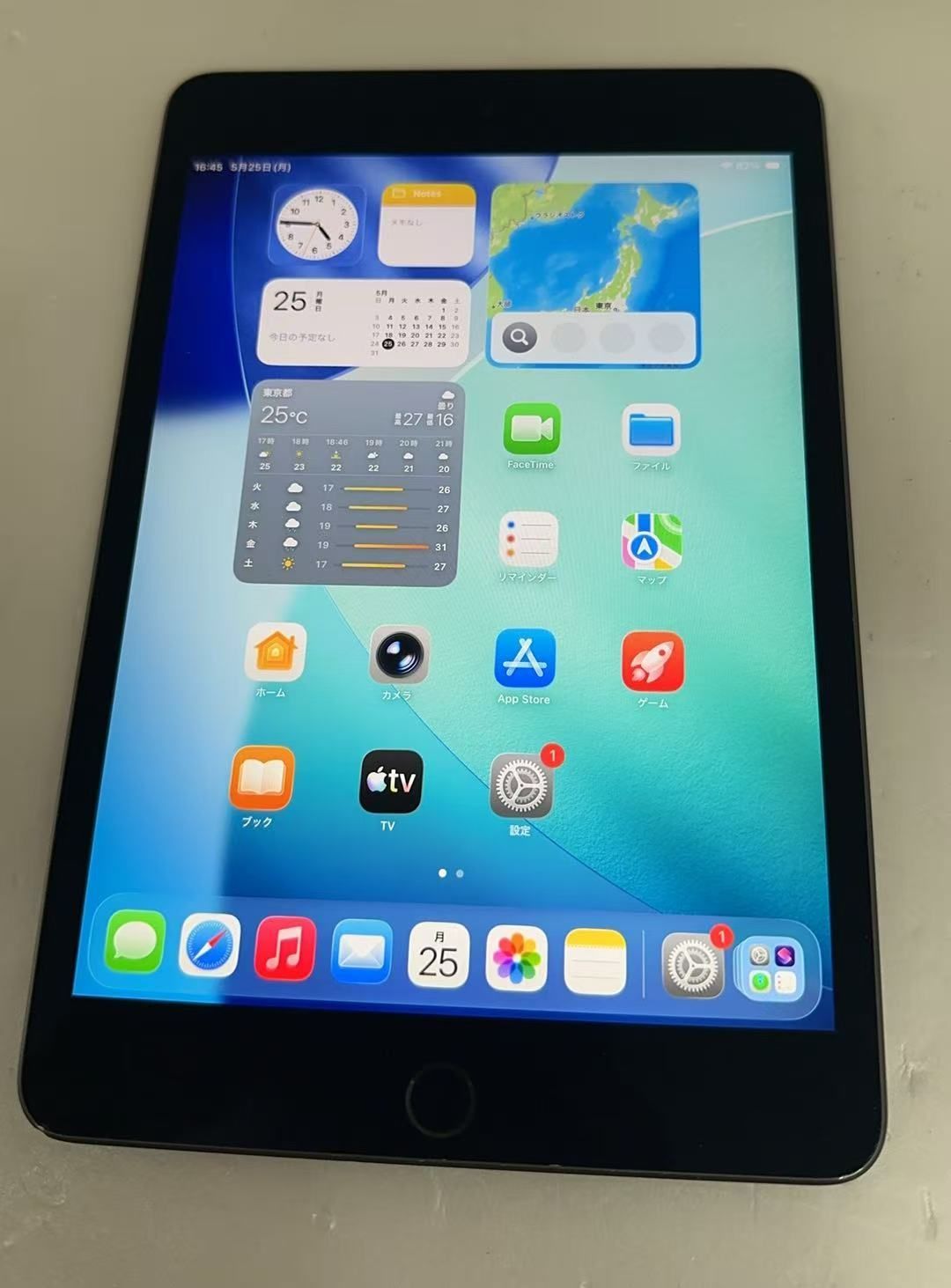 iPad mini（第5世代）64GB Cellular スペースグレイ / SIMフリー ++