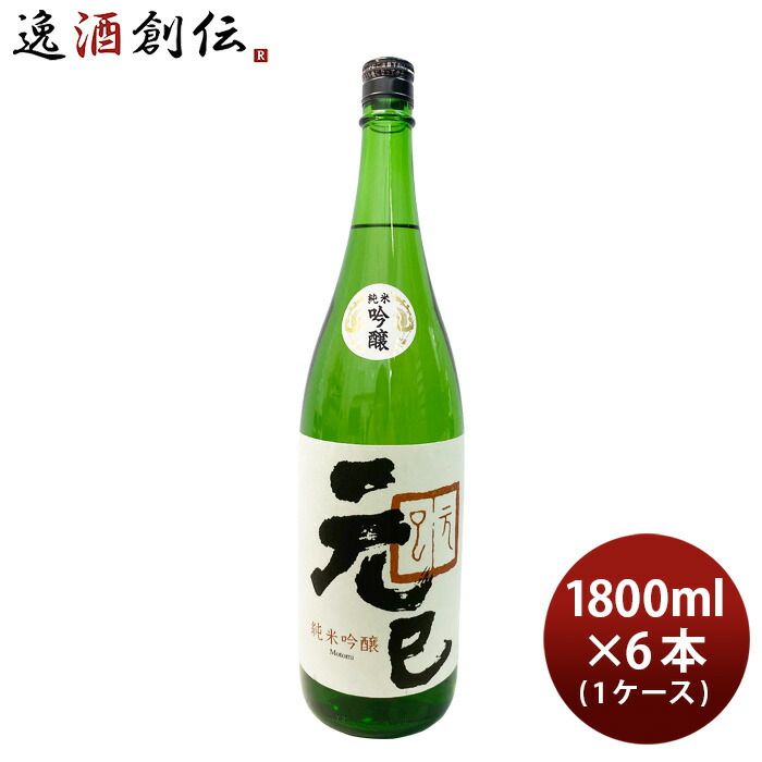 桑乃都 純米吟醸 元巳 1800ml 1.8L 6本 1ケース 小澤酒造場 日本酒 お酒