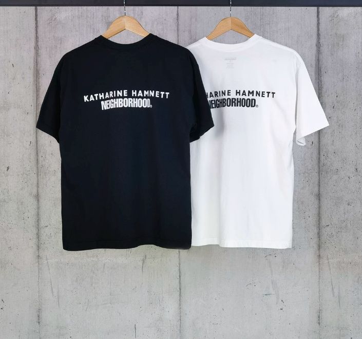 NEIGHBORHOOD NH × KATHARINE HAMNETT TEE SS-1 232PCKHN-ST01S - メルカリ