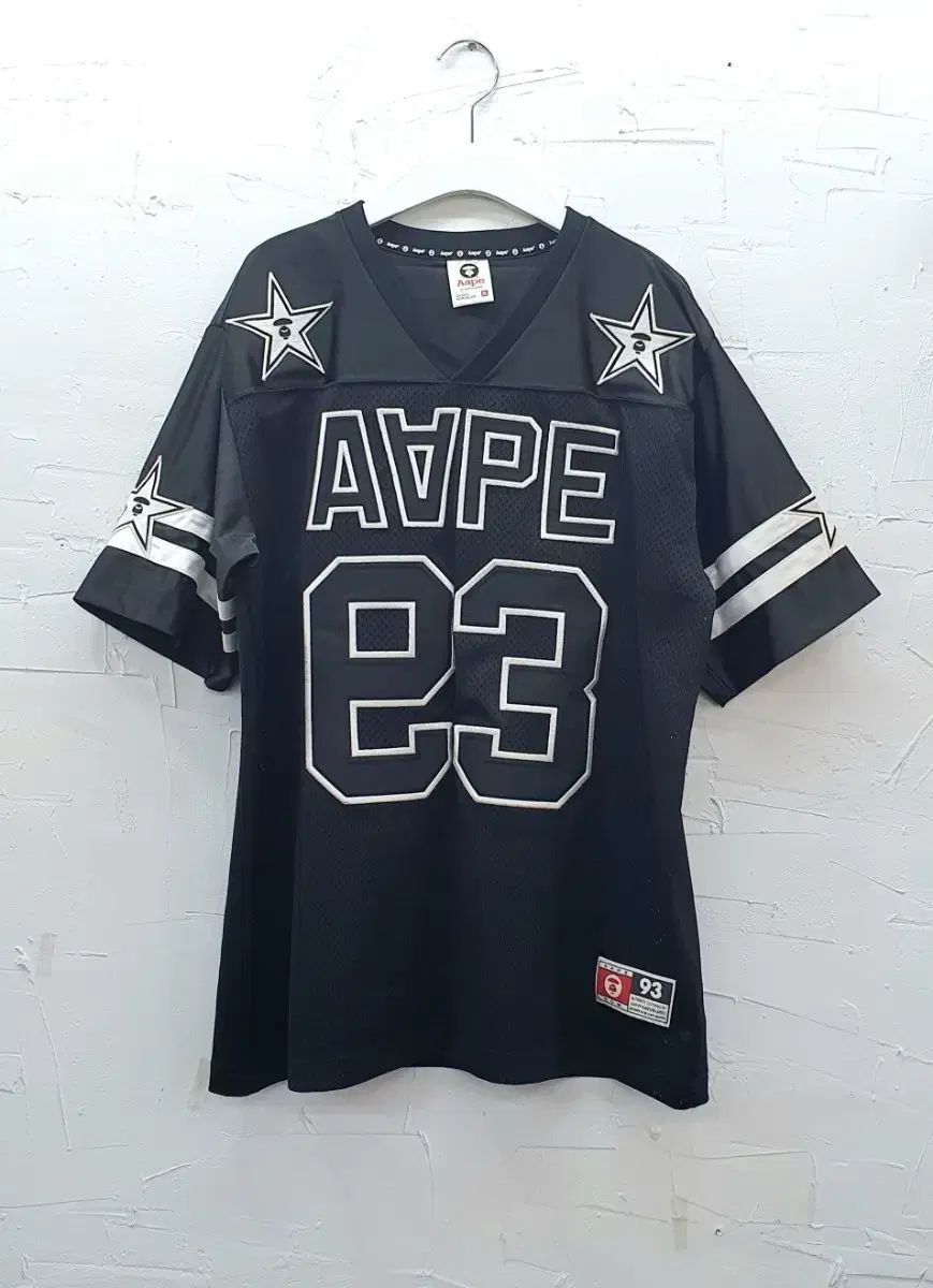 エイプ(AAPE93) フットボール メッシュ ジャージ XL