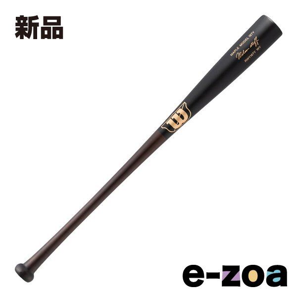 Wilson（ウイルソン） メープル 少年軟式用木製 16T-Y型 - ブラック×ダークブラウン 8168 WBW20190208168 (2680817)