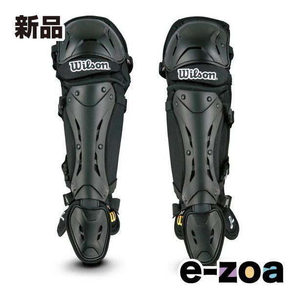 Wilson（ウイルソン） ニューゴールド レッグガード ブラック M-L WTA3451NPML (2680836)